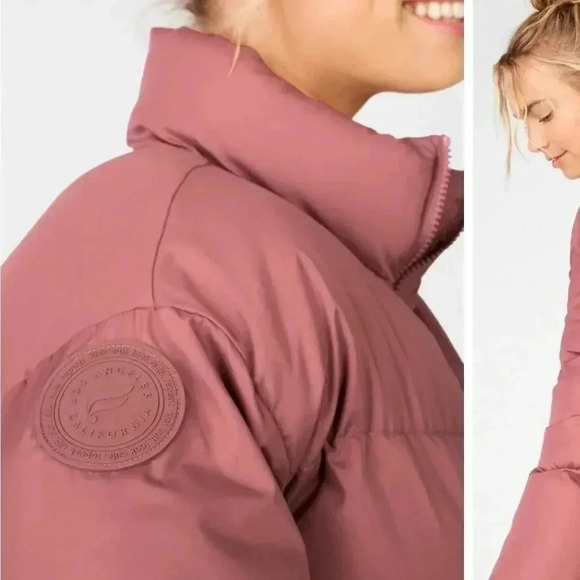 NWT FABLETICS CROPPED PUFFER JACKET - Picture 3 of 5